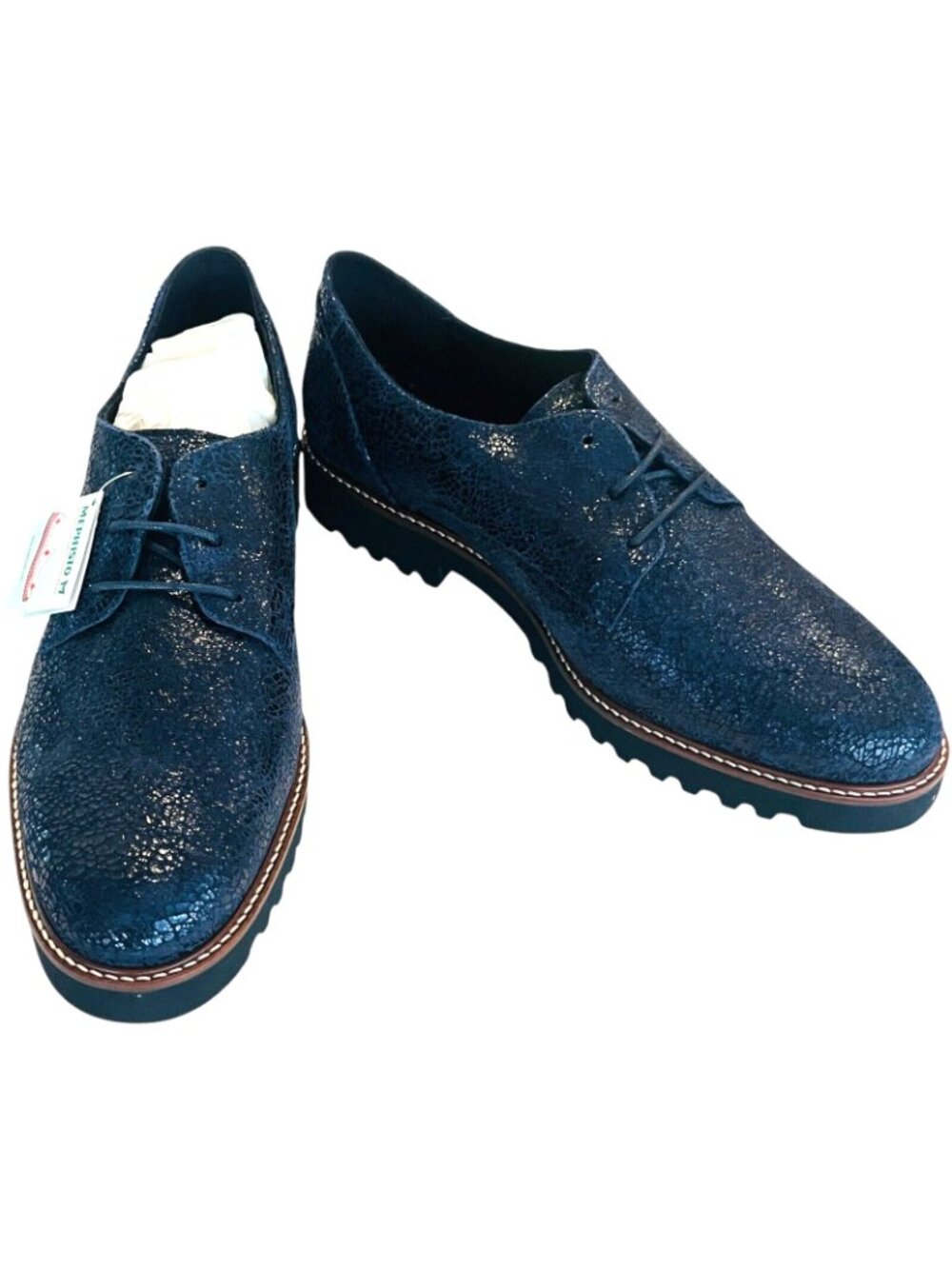 MEPHISTO Sabatina Leather Navy Crash 13345 Women's US Size 9.5 - NEW - Picture 6 of 9